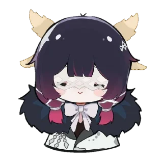 💫 emoji Fatui Genshin Impact @novellasbots Telegram sticker 18 of 27
