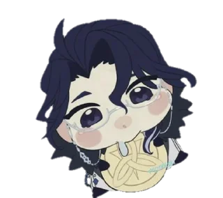 💫 emoji Fatui Genshin Impact @novellasbots Telegram sticker 10 of 27