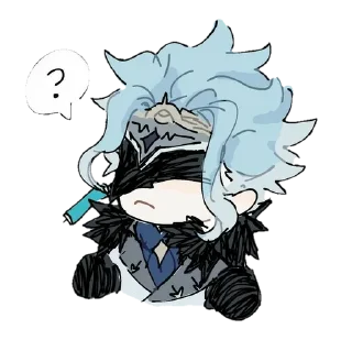 💫 emoji Fatui Genshin Impact @novellasbots Telegram sticker 12 of 27