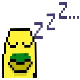 💤 emoji Пиксельный @bloptop Telegram sticker 7 of 27