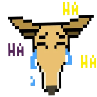 😂 emoji Пиксельный @bloptop Telegram sticker 20 of 27