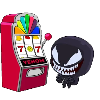 🎰 emoji Venom @stickerstgrm Telegram sticker 10 of 35