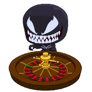 🎰 emoji Venom @stickerstgrm Telegram sticker 8 of 35