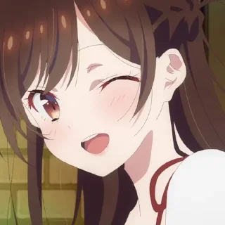 Sticker from Девушка на час @anime_stickerr