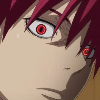 😠 emoji Seijuro Akashi | special for absolute M. Telegram sticker 8 of 54