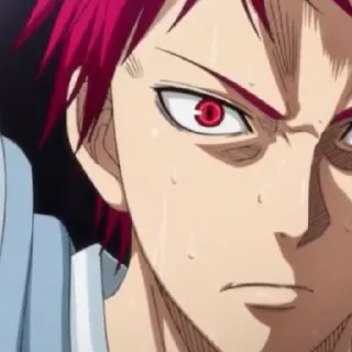 😠 emoji Seijuro Akashi | special for absolute M. Telegram sticker 16 of 54
