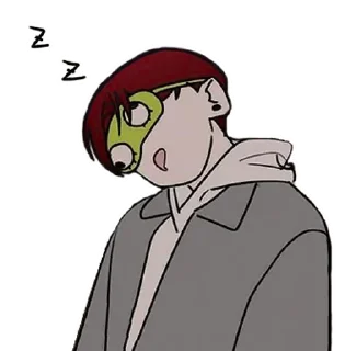 😴 emoji Devil's luck NJ Telegram sticker 9 of 40