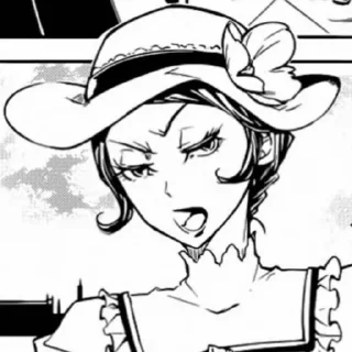 😐 emoji Ах, моя Маргарет Митчелл @DazaiStickers Telegram sticker 19 of 25