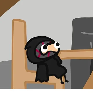 👽 emoji Obsidian time Telegram sticker 23 of 99