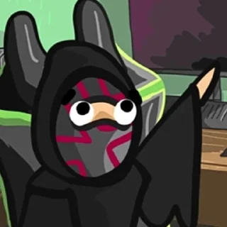 🙈 emoji Obsidian time Telegram sticker 7 of 99