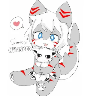 🥰 emoji Tiger shark 1(@A5ran) Telegram sticker 14 of 120