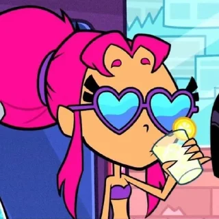 Sticker from starfire