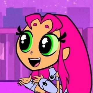 Sticker from starfire