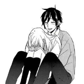 🤗 emoji Horimiya Telegram sticker 3 of 72