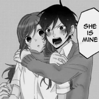 😠 emoji Horimiya Telegram sticker 19 of 72