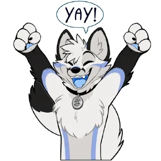 😁 emoji Fox Telegram sticker 8 of 25