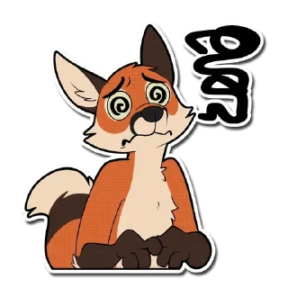 💀 emoji Fox Telegram sticker 13 of 44