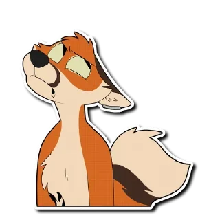 😒 emoji Fox Telegram sticker 21 of 44