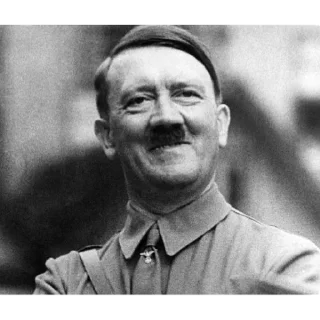 Sticker from Adolf Hitler