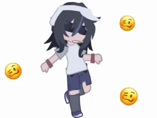 🥴 emoji Гача еб# Telegram sticker 8 of 26