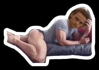 Sticker from scally milano nudes