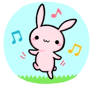 🐰 emoji Ayu🐰 @bronya3112 Telegram sticker 19 of 71