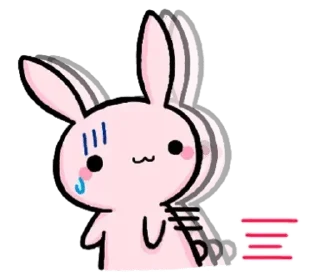 🐰 emoji Ayu🐰 @bronya3112 Telegram sticker 17 of 71