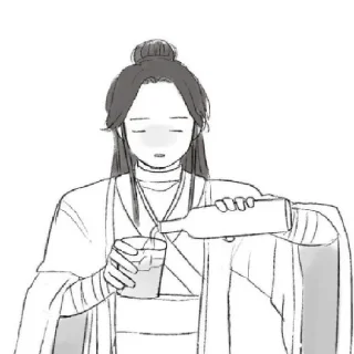 😔 emoji Благословение небожителей ᐠ( ᐛ )ᐟ Telegram sticker 12 of 38