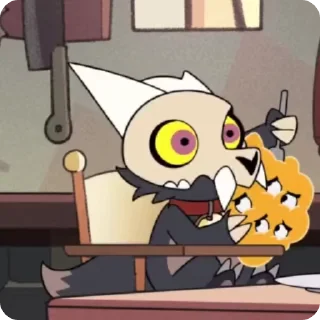 😁 emoji animated owl house Telegram sticker 9 of 50
