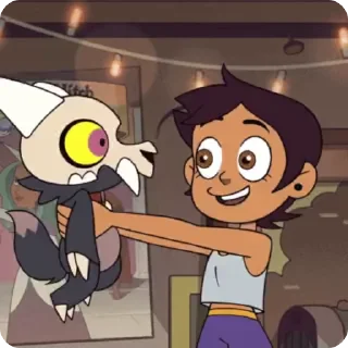 Sticker from animated owl house