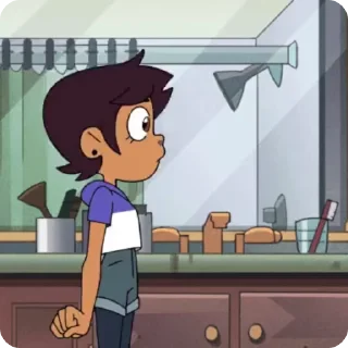 Sticker from animated owl house