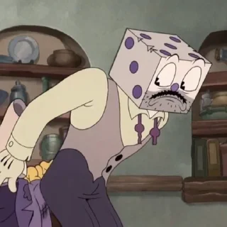 ❔ emoji King Dice Telegram sticker 22 of 90