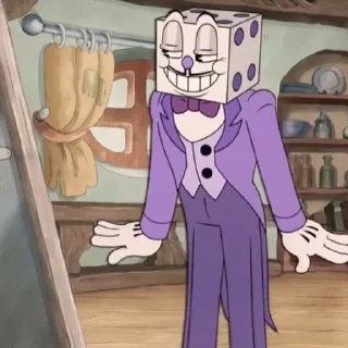 😌 emoji King Dice Telegram sticker 14 of 90