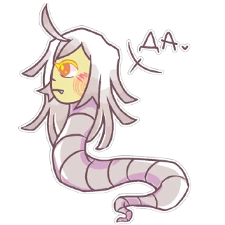 🗿 emoji Gary the tapeworm @ewwwabug Telegram sticker 7 of 71