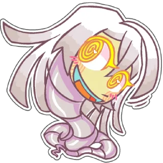 👀 emoji Gary the tapeworm @ewwwabug Telegram sticker 18 of 71