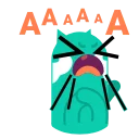 😭 emoji Little Catto Telegram sticker 10 of 25