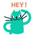 👋 emoji Little Catto Telegram sticker 5 of 25