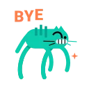 🏃‍♀️ emoji Little Catto Telegram sticker 18 of 25