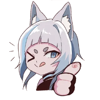 👍 emoji KITA-CHAN Telegram sticker 5 of 17