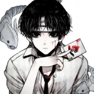 Sticker from chrollo ฅ^•ﻌ•^ฅ @yellowOOO