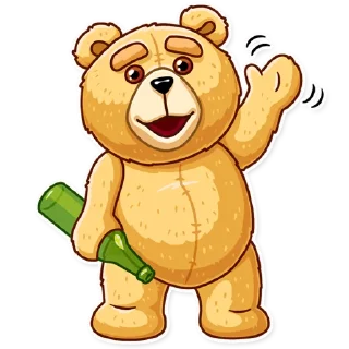 👋 emoji Ted Telegram sticker 5 of 25