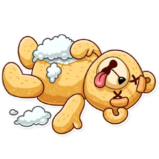 😵 emoji Ted Telegram sticker 9 of 25
