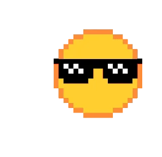 😱 emoji Pixel Telegram sticker 9 of 20