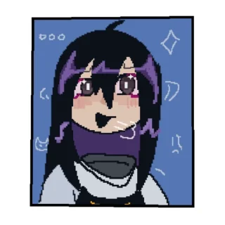 Sticker from Aoi