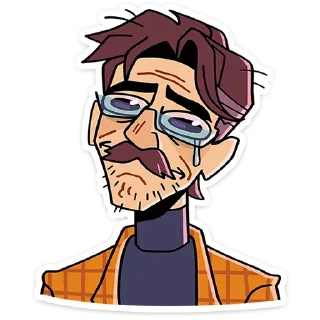 😭 emoji Эдик | @vkspoilertg Telegram sticker 23 of 48