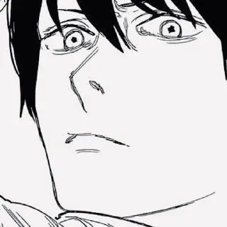 😐 emoji AKI HAYAKAWA @anime_sticks Telegram sticker 13 of 45