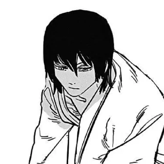 😑 emoji AKI HAYAKAWA @anime_sticks Telegram sticker 20 of 45