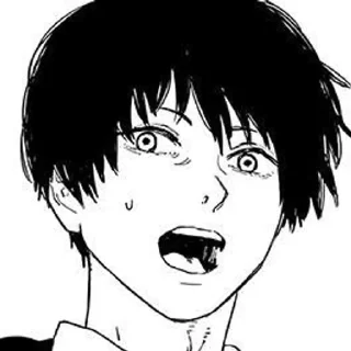 😲 emoji AKI HAYAKAWA @anime_sticks Telegram sticker 12 of 45