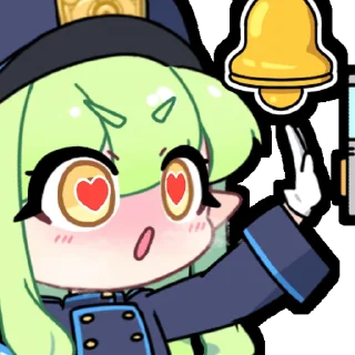 😳 emoji Hikari And Nozomi chibi ver. Telegram sticker 12 of 39