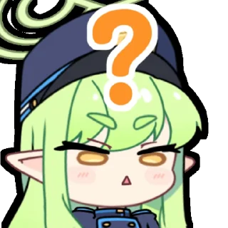 😅 emoji Hikari And Nozomi chibi ver. Telegram sticker 22 of 39